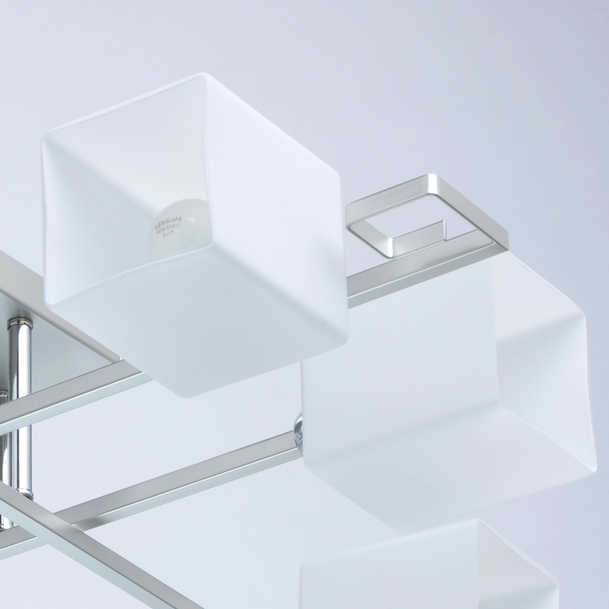 De Markt - Lustră pe tijă ALPHA 8xE14/60W/230V