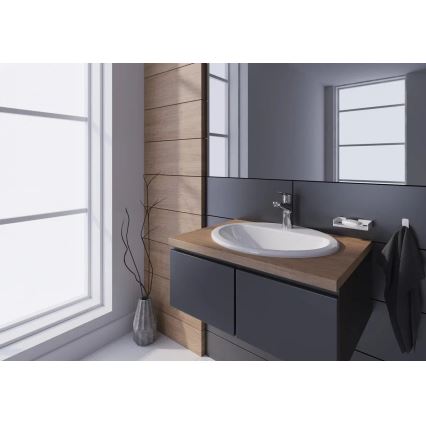 Deante ADM_A411 - Suport săpun montat pe perete MOKKO, alb