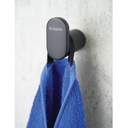 Deante ADR_N111 - Cârlig de perete ROUND negru