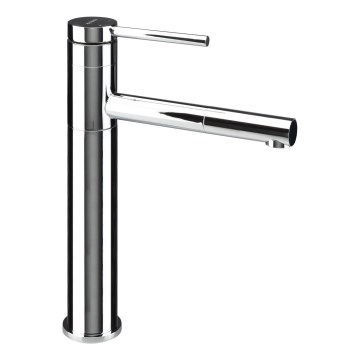 Deante BGE_022K - Baterie pentru lavoar cu duș extractabil ORA, 30,9 cm, crom lucios