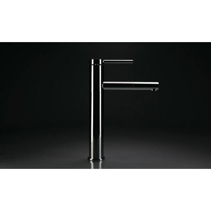 Deante BGE_022K - Baterie pentru lavoar cu duș extractabil ORA, 30,9 cm, crom lucios