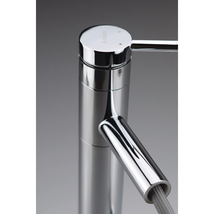 Deante BGE_022K - Baterie pentru lavoar cu duș extractabil ORA, 30,9 cm, crom lucios