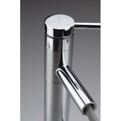 Baterie lavoar Deante ORA BGE_022M, cu duș extractabil, 22,9 cm, crom lucios