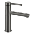 Deante BGE_D22M - Baterie pentru lavoar ORA cu duș extractibil, 22,9 cm, titan