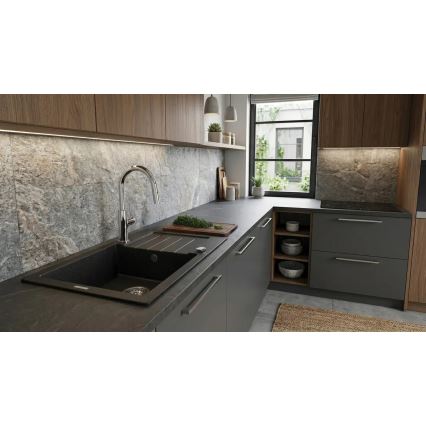 Deante BQJ_062M - Baterie pentru chiuvetă EVORA, crom lucios