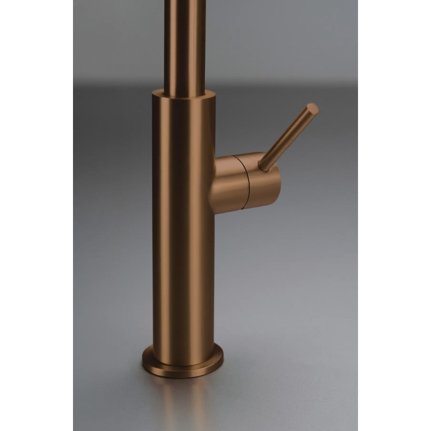 Deante BQJ_C62M - Baterie pentru chiuvetă EVORA, bronz periat