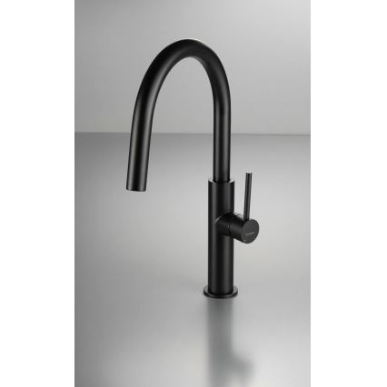 Deante BQJ_N62M - Baterie pentru chiuvetă EVORA, neagră