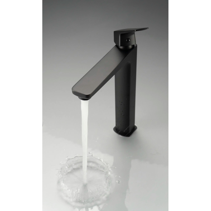 Deante BQL_N20K - Baterie pentru lavoar BLUR, neagră