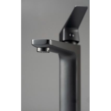 Deante BQL_N20K - Baterie pentru lavoar BLUR, neagră