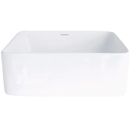Deante CDJ_6U3S - Lavoar pentru blat JASMIN 34,5x34,5 cm ceramică/alb