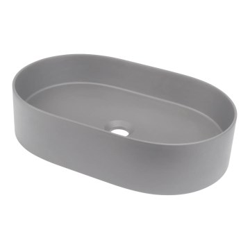 Deante CQS_SU6S - Lavoar pentru blat SILIA 35x55 cm granit/gri metalizat