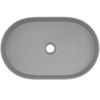 Deante CQS_SU6S - Lavoar pentru blat SILIA 35x55 cm granit/gri metalizat