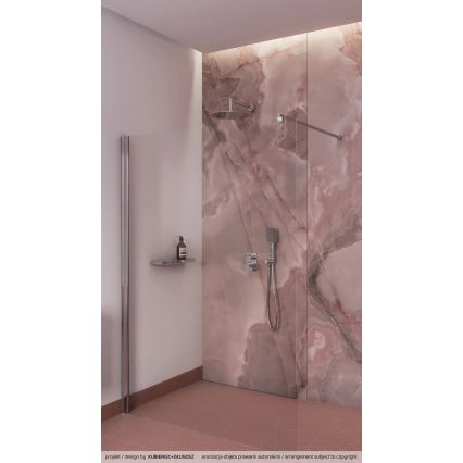 Deante NAC_09LP - Set de duș ALPINIA cu baterie incastrată, crom lucios