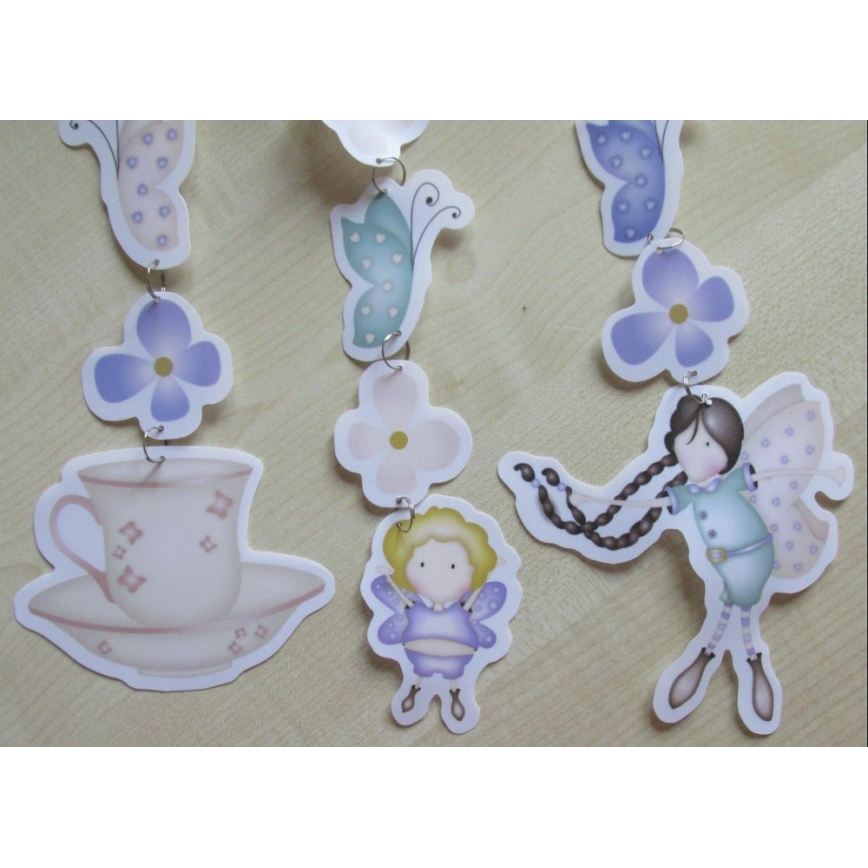 Decofun 70-114 - Abajur pentru copii pentru candelabrul HEIRLOOM E27 430x230 mm