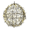 Decorațiune de Crăciun cu 200x LED, 230 V, diametru 20 cm