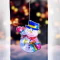 Decorațiune de Crăciun cu LED pentru fereastră 10xLED/3xAAA
