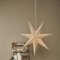 Decorațiune de Crăciun Eglo 411556 ÉTOILE stea 60 cm bej