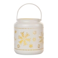 Decorațiune de Crăciun LED, 3xAAA, alb