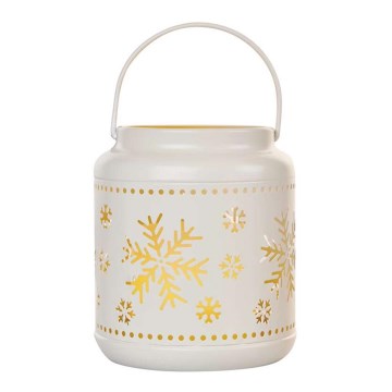 Decorațiune de Crăciun LED, 3xAAA, alb