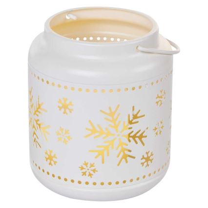 Decorațiune de Crăciun LED, 3xAAA, alb