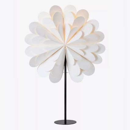 Decorațiune de Crăciun MARAVILLA 1xE14/25W/230V 68 cm albă/neagră Markslöjd 705946