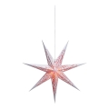 Decorațiune de Crăciun Markslöjd 703553 ELIN 1xE14/25W/230V alb/roșu 75 cm