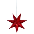 Decorațiune de Crăciun SATURNUS 1xE14/25W/230V d. 45 cm roșu Markslöjd 700122
