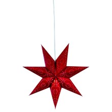 Decorațiune de Crăciun SATURNUS 1xE14/25W/230V d. 45 cm roșu Markslöjd 700122