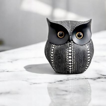 Decorațiune de masă, 15 cm, neagră