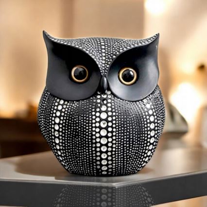 Decorațiune de masă, 15 cm, neagră