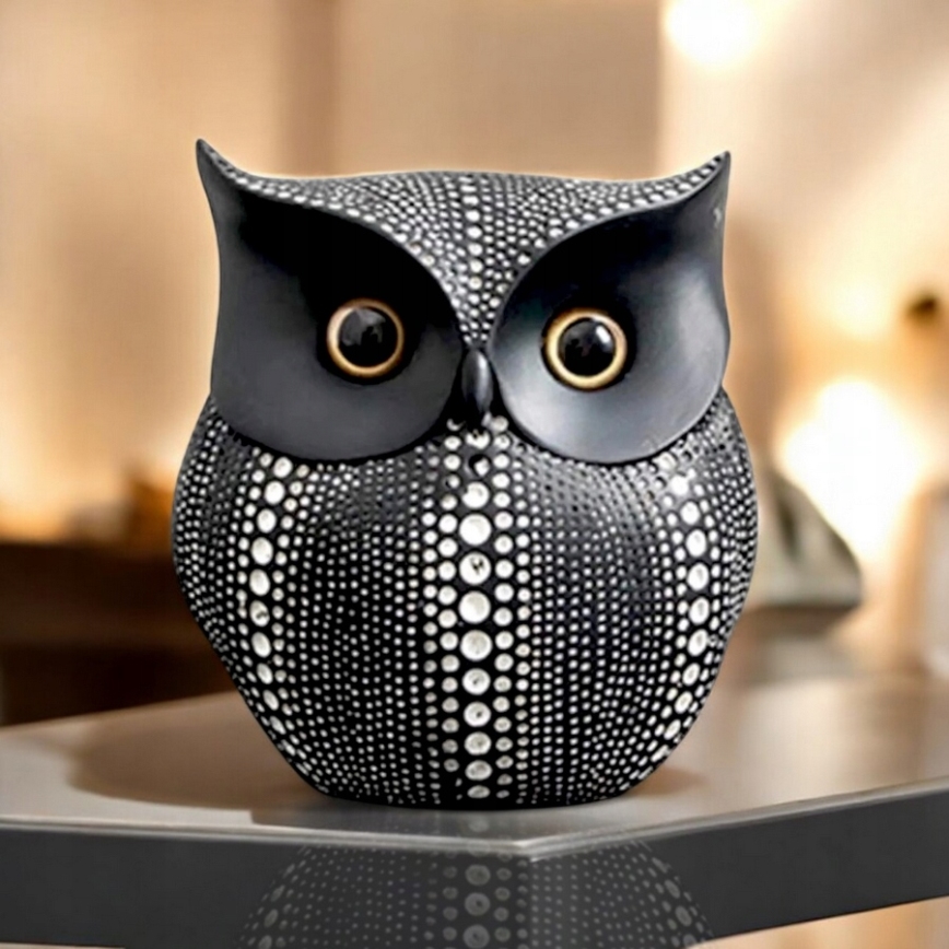 Decorațiune de masă, 15 cm, neagră