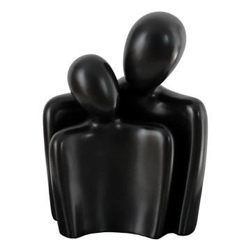 Decorațiune de masă, 20 x 5,5 x 14,5 cm, neagră