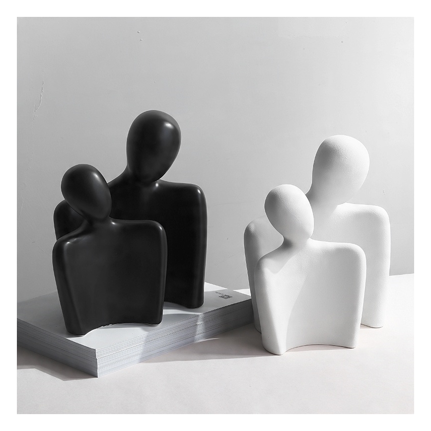 Decorațiune de masă, 20 x 5,5 x 14,5 cm, neagră