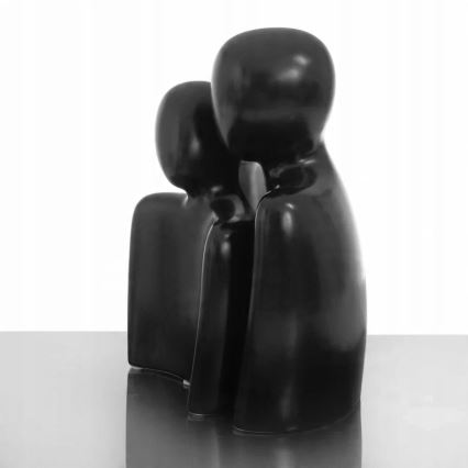 Decorațiune de masă, 20 x 5,5 x 14,5 cm, neagră