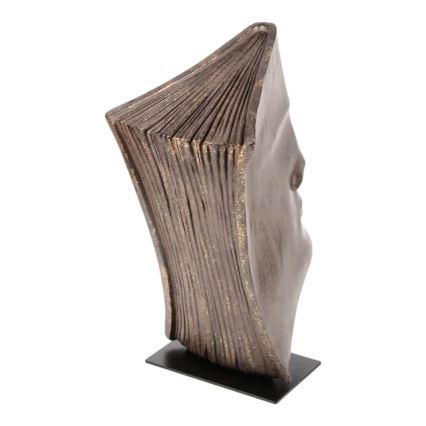 Decorațiune de masă 29x25x17 cm, rășină/finisaj cupru