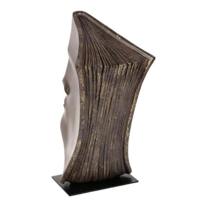 Decorațiune de masă 29x25x17 cm, rășină/finisaj cupru