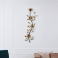 Decorațiune de perete Eglo 98,5x30 cm auriu