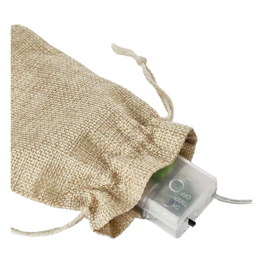 Decorațiune LED de Crăciun, 14 LED-uri, alimentare 2x AA