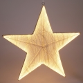 Decorațiune LED de Crăciun 248xLED/6W/230V, 59 cm, alb cald, stea/aurie