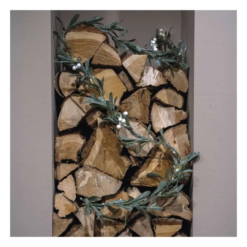 Decorațiune LED de Crăciun, 25 LED, alimentare 3xAA