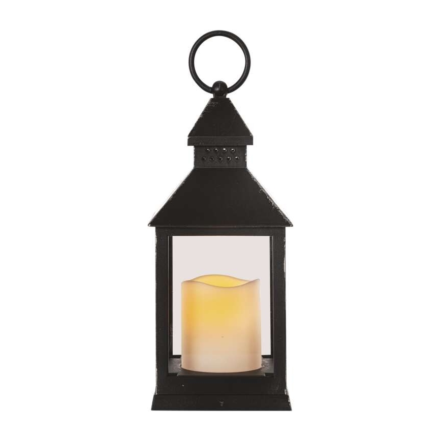 Decorațiune LED de Crăciun, 3xAAA, neagră