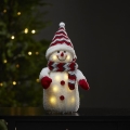 Decorațiune LED de Crăciun 8xLED/0,06W/3xAA roșie Eglo