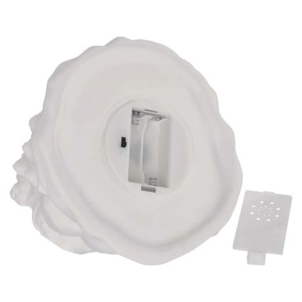 Decorațiune LED de Crăciun, brăduț, 2xAA, lumină alb caldă