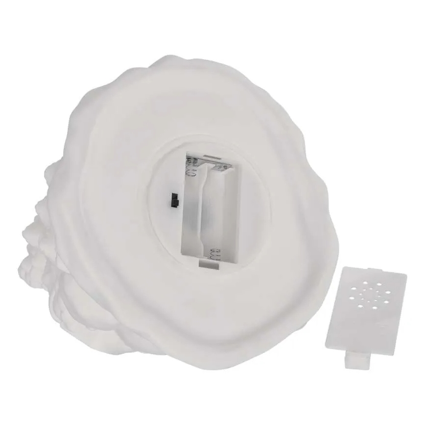 Decorațiune LED de Crăciun, brăduț, 2xAA, lumină alb caldă