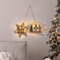 Decorațiune LED de Crăciun BRILAGI LED/2xAA cometă