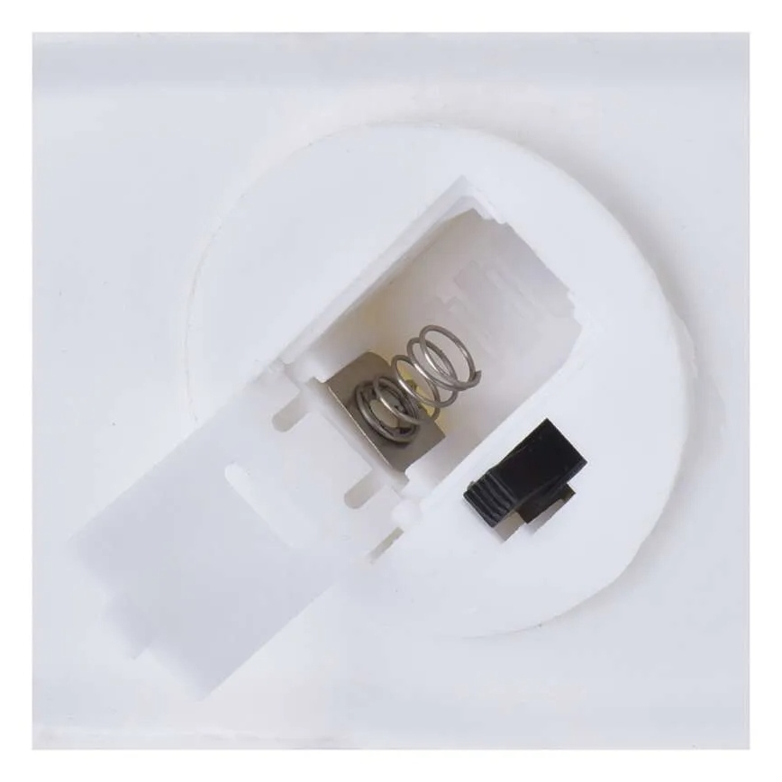 Decorațiune LED de Crăciun – căsuță, alimentare CR2032