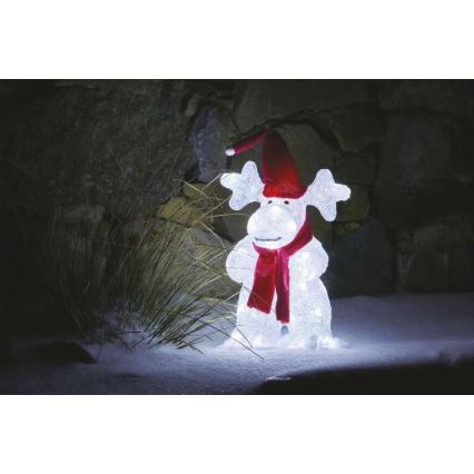 Decorațiune LED de Crăciun de exterior 40xLED/2,1W/230V IP44 ren