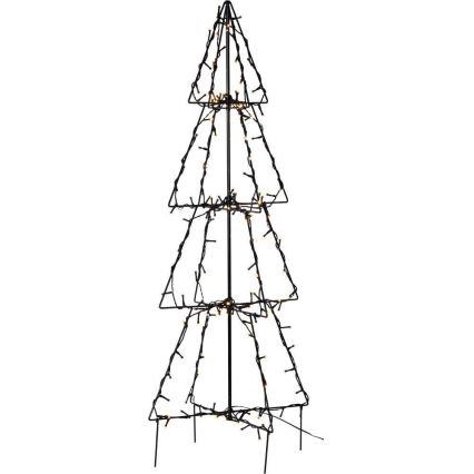 Decorațiune LED de Crăciun de exterior Eglo 411162 140xLED/0,066W/31/230V 90 cm IP44 alb cald