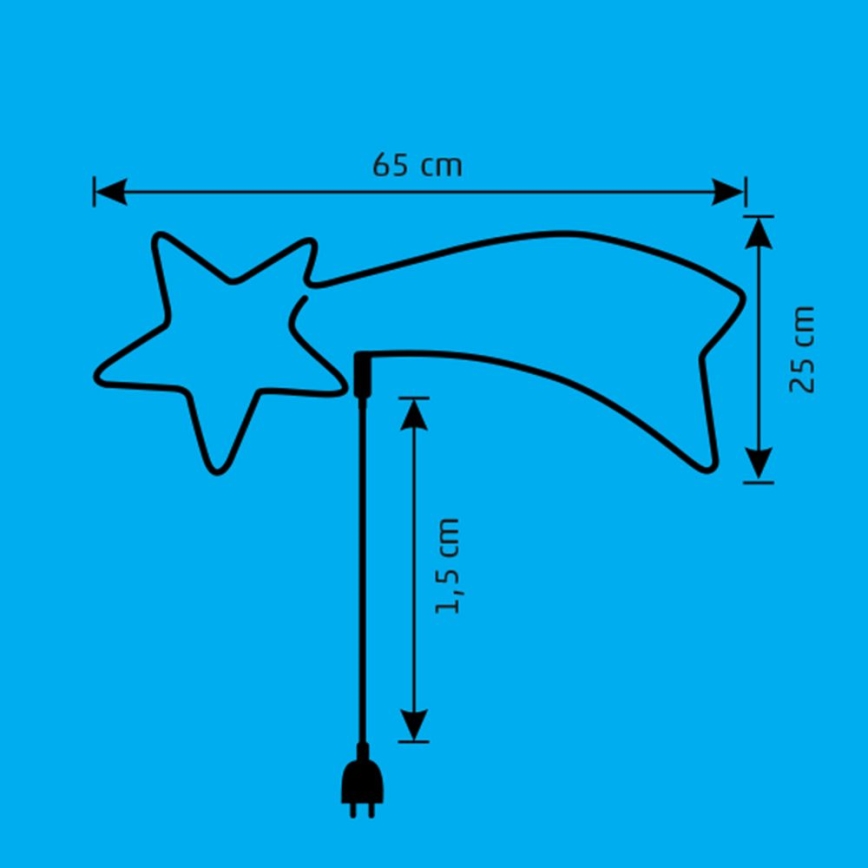 Decorațiune LED de Crăciun de exterior LED/10W/230V IP44