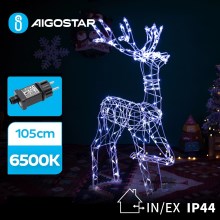 Decorațiune LED de Crăciun de exterior LED/3,6W/31/230V 6500K 105 cm IP44 ren Aigostar